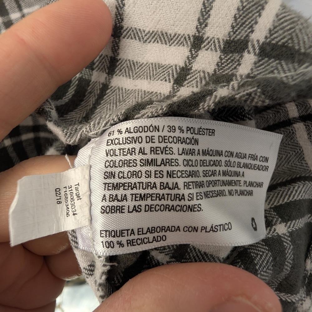 Knox Rose Black and White Plaid Shirt - Picture 4 of 10